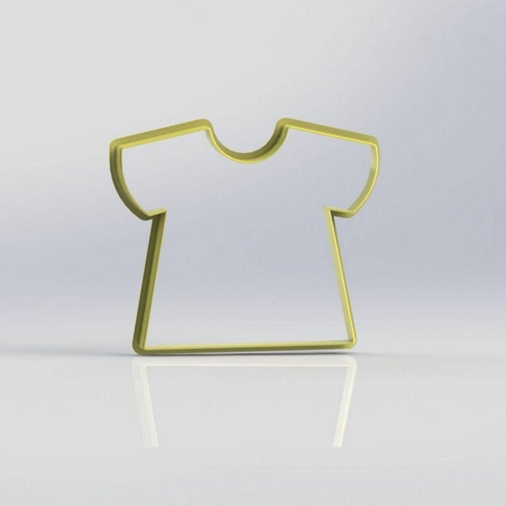 Cortador Camiseta Mod 3 Tamanho 8cm