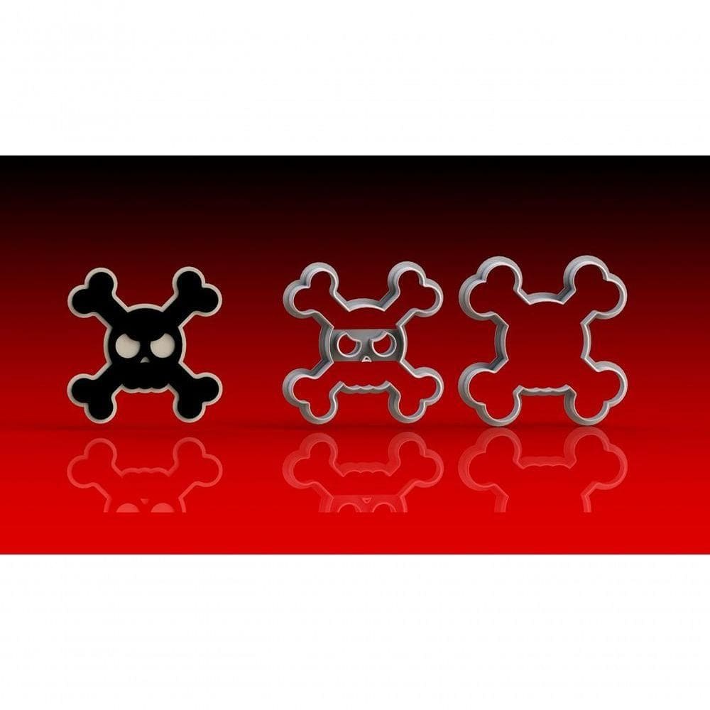 Cortador Rock Caveira Modular Tamanho 5 Cm