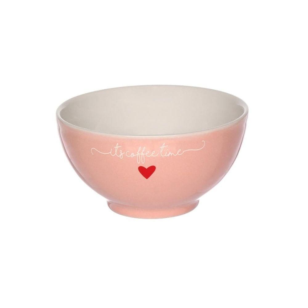 Bowl Em Porcelana L\`amour 440ml Haüskraft Rosa