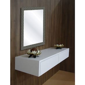 Aparador Penteadeira Console Suspenso Laqueado Branco