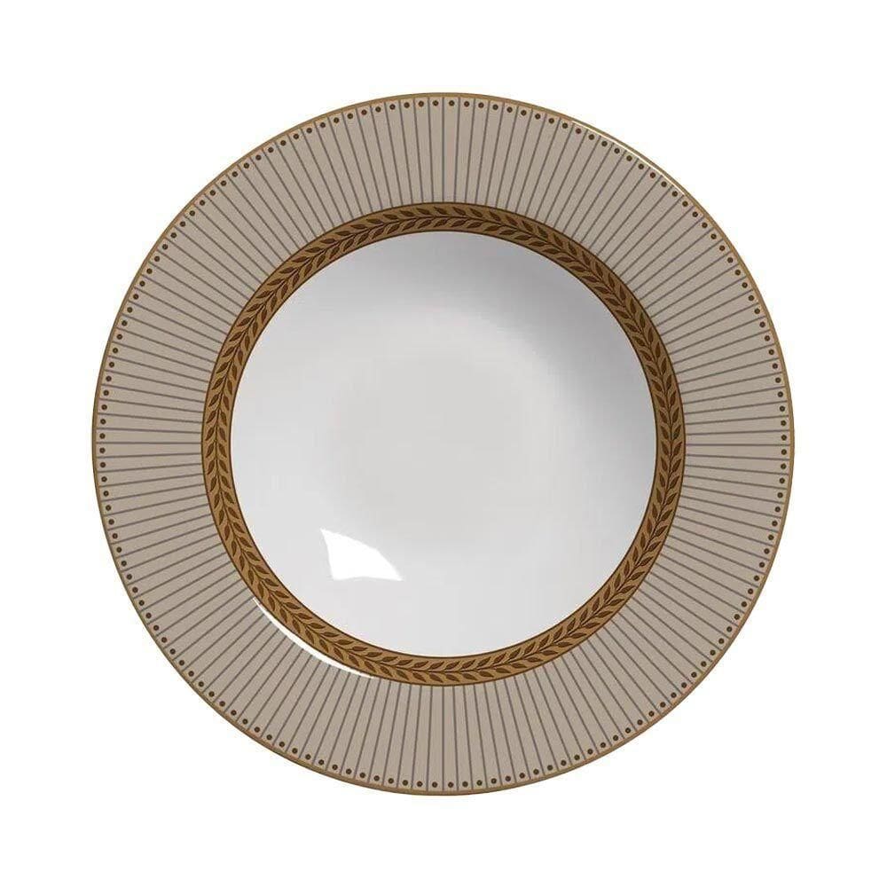 Prato Fundo Celebrate Fendi Plus Cerâmica Alleanza 25cm