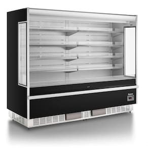 Expositor Vertical Aberto Gsto2400 Gelopar Expositor Aberto Gsto2400 220v Preto