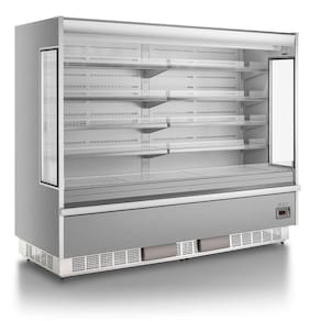Expositor Vertical Aberto Gsto2400 Gelopar Expositor Aberto Gsto2400 220v Tipo Inox