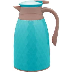 Khenze Garrafa Térmica 25X17X14Cm 1L Plástico Azul Ampola Vidro