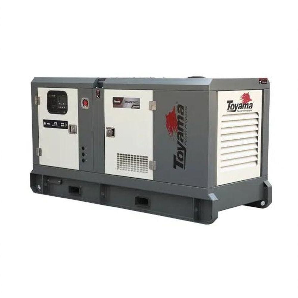 Gerador Diesel Cabinado Silencioso 40kva Trifásico 220v Com Ats Interno Tdmg40se3d-ats Toyama