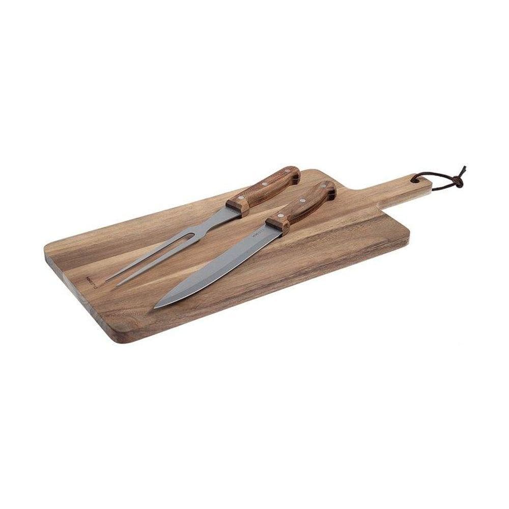 Jg Churrasco Acácia 3Pcs Neu Home Stylenatural