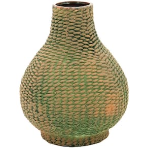 Sultan Vaso 34X28X28Cm Cerâmica Verde