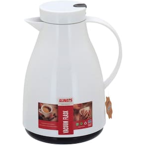 Blanc Garrafa Térmica 24X18X15Cm 1L Plástico Branco Ampola Vidro