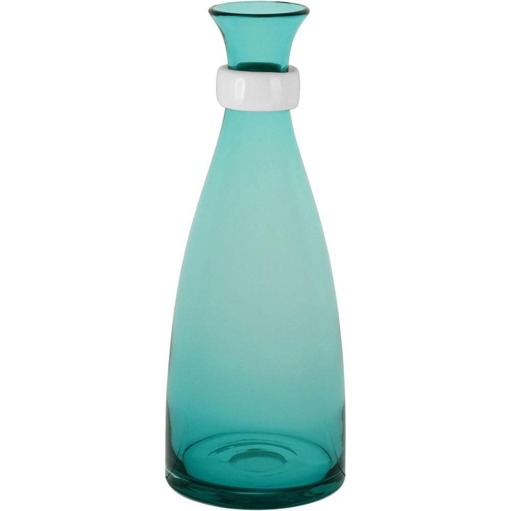 Blume Garrafa Decorativa 33X13X13Cm Vidro Azul