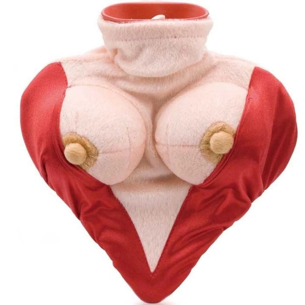 Bolsa Termica Formato Busto - Cor: Vermelho