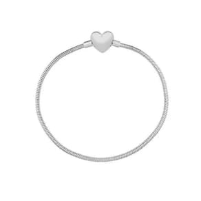 Pulseira para Berloques de Coração- P@ndora