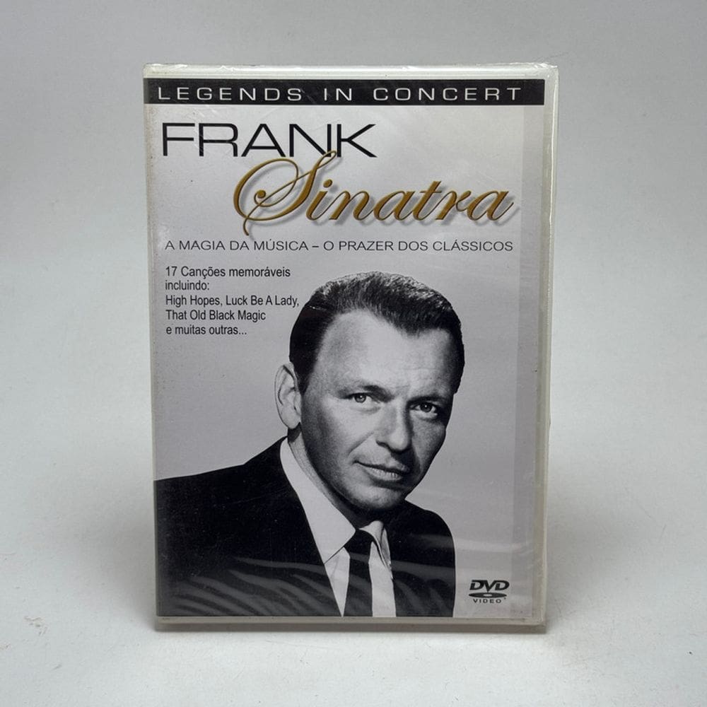 Dvd Frank Sinatra - A Magia da Música Legends in Concert
