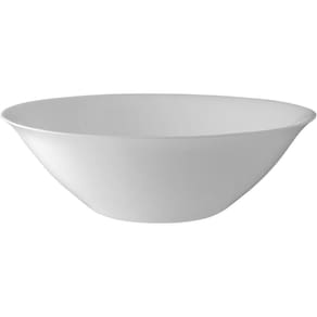 Luminarc Carine Saladeira 9X27X27Cm 2,4L Vidro Temperado Branco