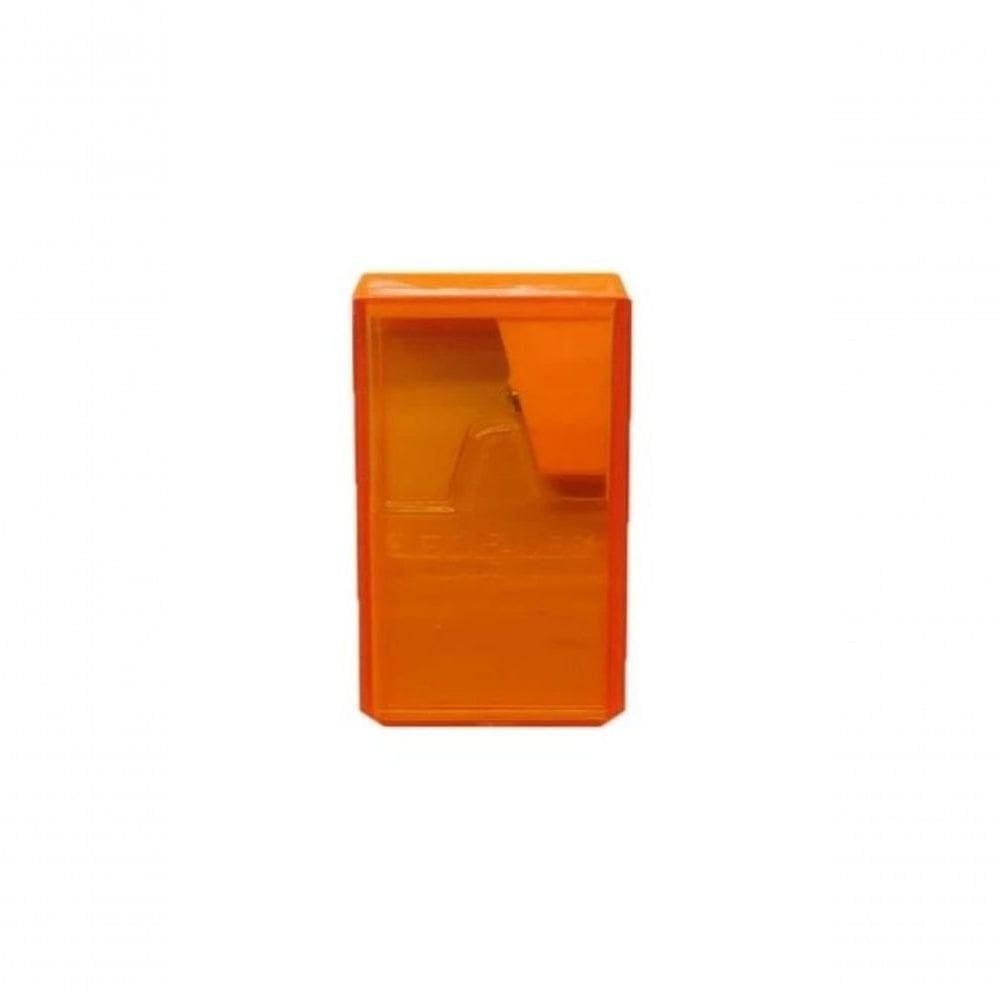 Apontador Bloco 4cm Laranja