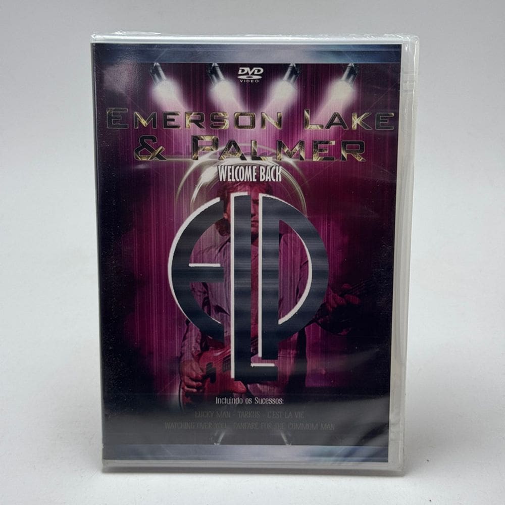 Dvd Emerson Lake & Palmer Welcome Back