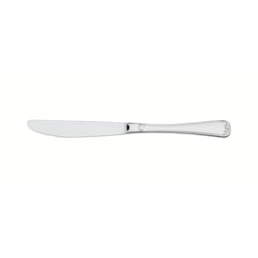 Faca De Mesa Forjada Sevilha Em Aço Inox Alto Brilho E Detalhes Em Relevo No Cabo