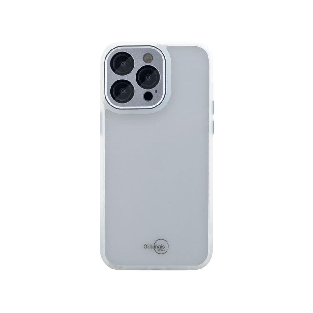 Capa iPhone 15 Pro com Proteção de Câmera, Linha Noronha, Branco