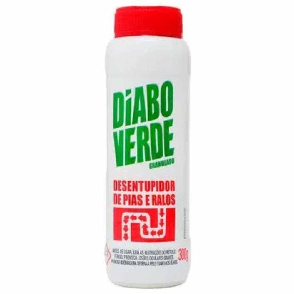 Desentupidor Diabo Verde Granulado 300gr