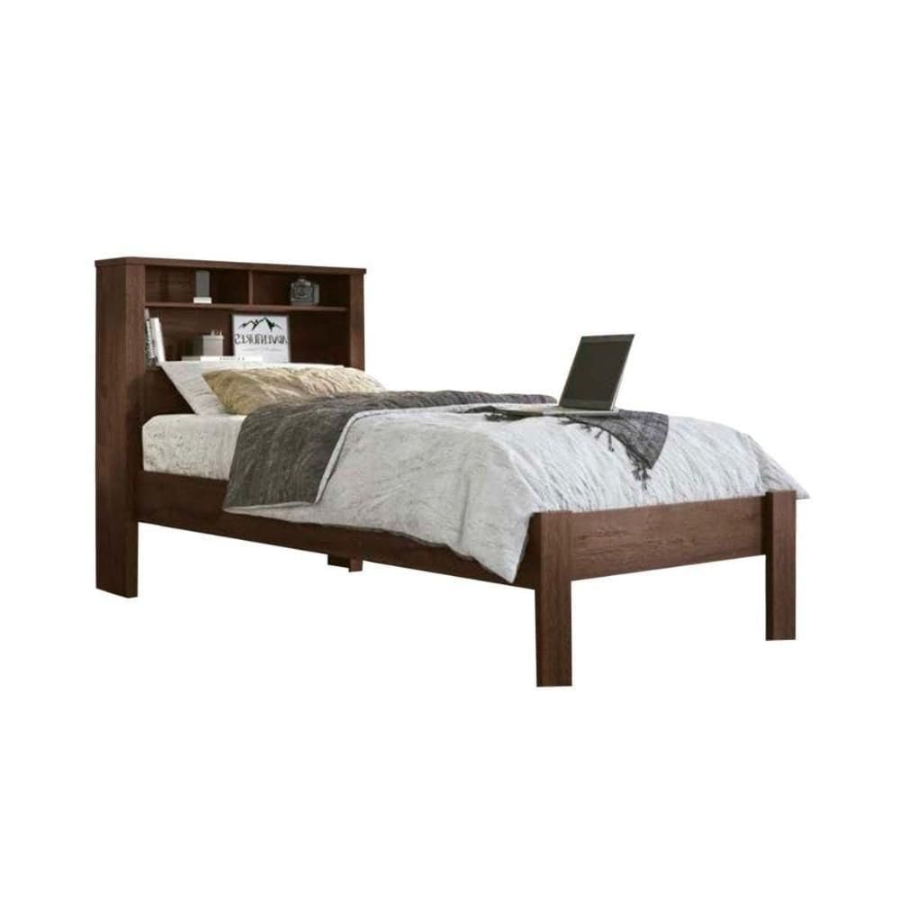 Cama Solteiro Invicta Ébano - Santos Andirá