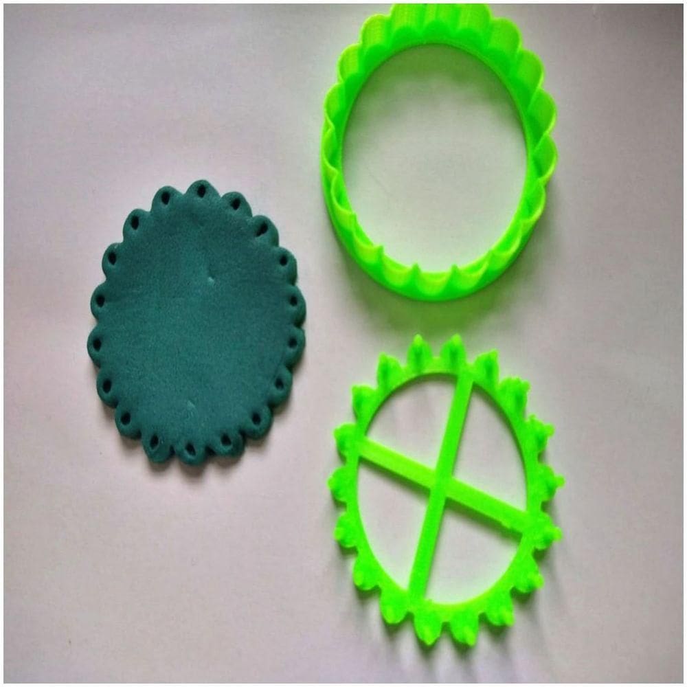 Cortador Tampa Redonda Cupcakes Marcação Mod 2 7 Cm