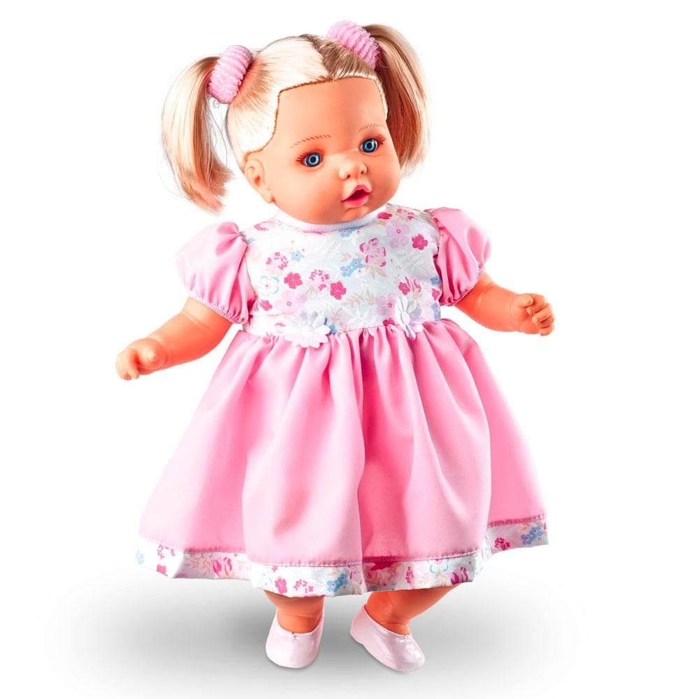 Boneca Angelina com 62 Frases Milk