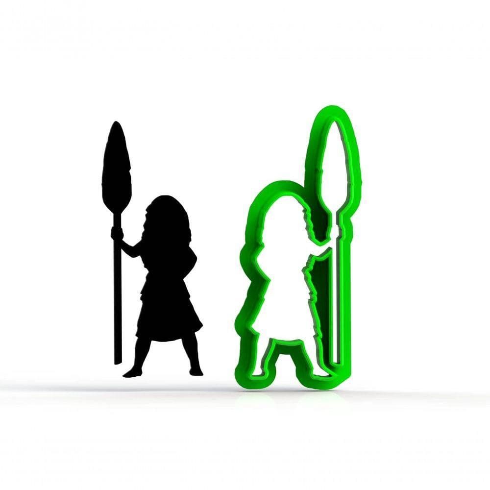 Cortador Moana Silhueta Tamanho 5 Cm