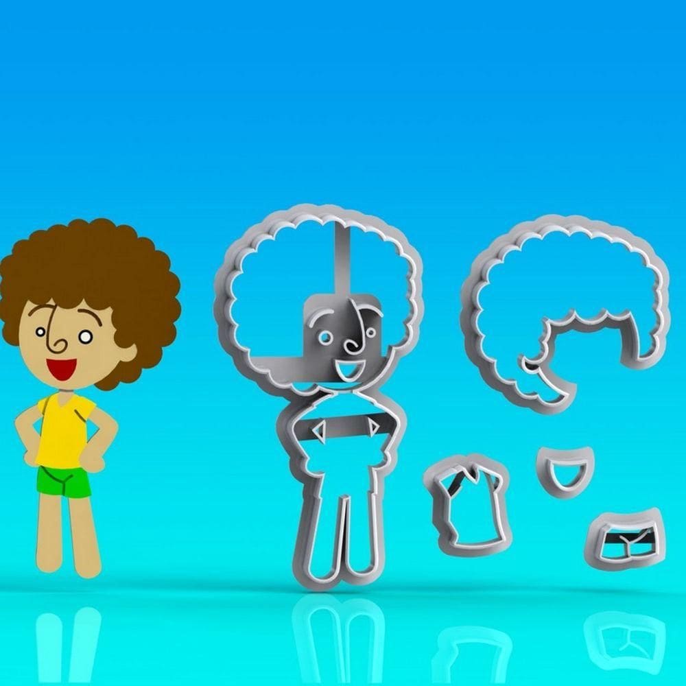 Cortador Mundo Bita Dan Modular Tamanho 7cm