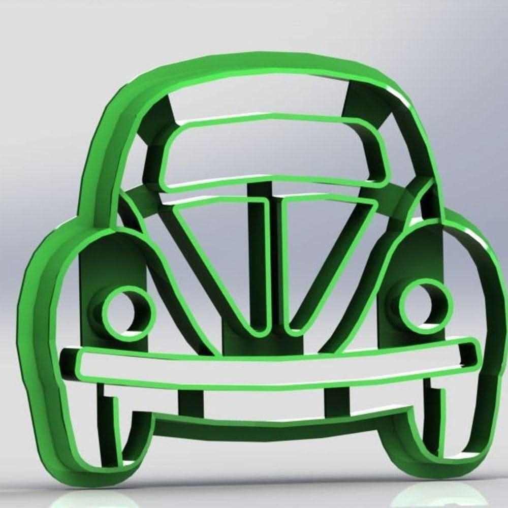 Cortador Fusca Tamanho 6cm