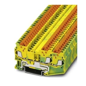 10 Peças Borne Terra Modular Qtc1,5-twin Phoenix Cont