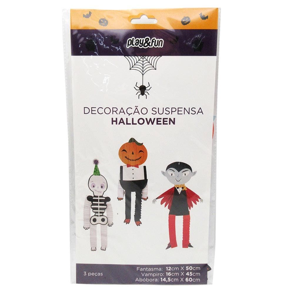 Boneco de Papel Halloween Play&Fun