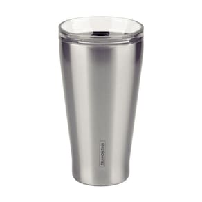 Copo Térmico Tramontina Exata Em Aço Inox Com Tampa 550 Ml