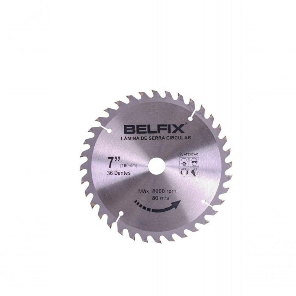 Lâmina De Serra 7`` 36 Dentes -Belfix