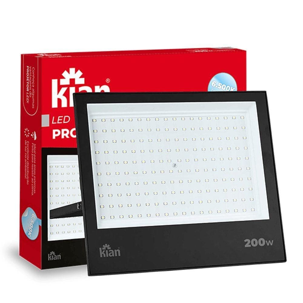 Refletor Led 200w 6500k Pt Kian