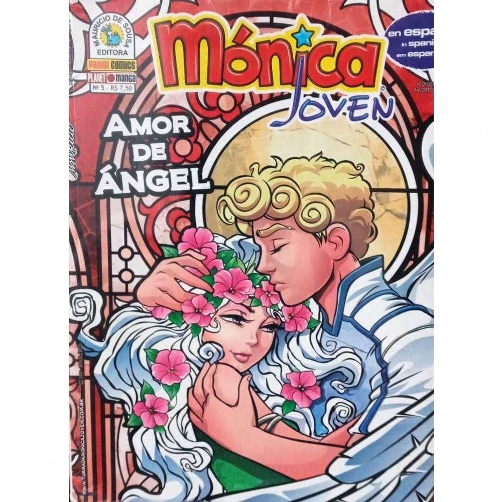 Revista Mónica Joven Em Espanhol Ed. 5 Amor De ángel