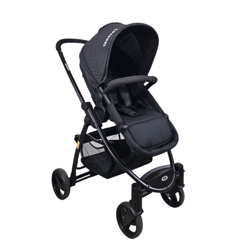 Carrinho De Bebe 3 Em 1 Jupiter Preto - Passear Baby