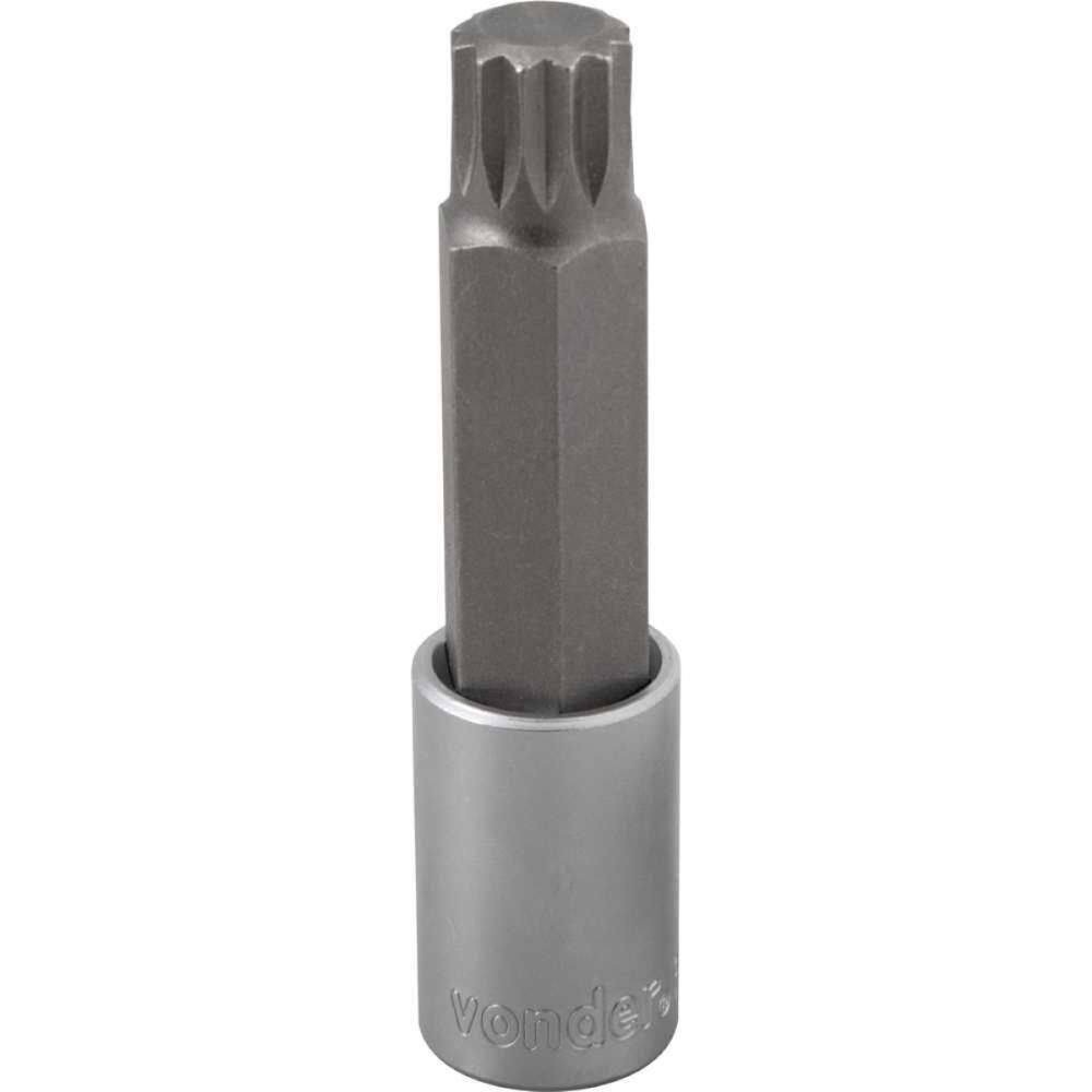 Soquete Multidentado Encaixe 1-2`` 16mm Longo Crv Vonder