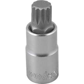 Soquete Multidentado Encaixe 1-2`` 14mm Curto Crv Vonder