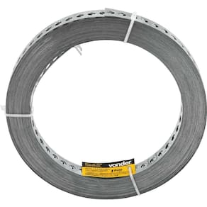 Fita De Aço Perfurada 19x0,4mm Com 30 Metros Vonder