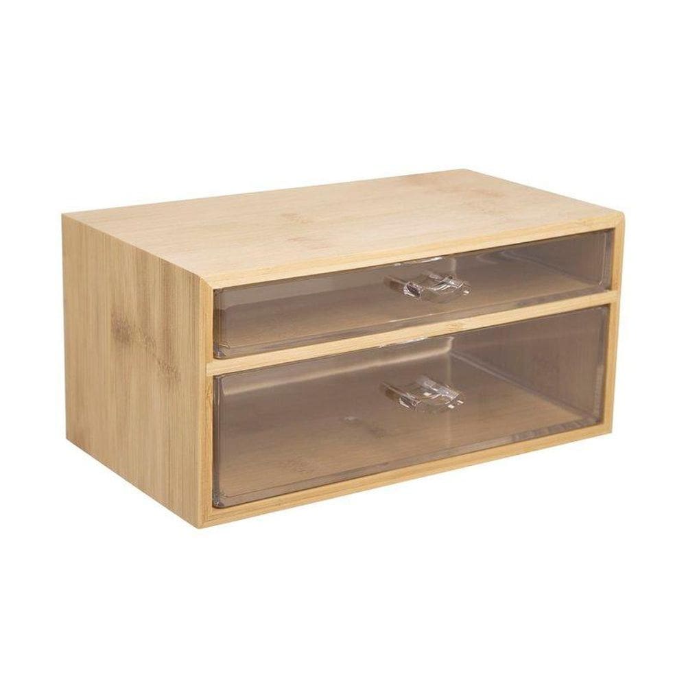 Caixa Organizadora Make Spa Clear 24 X 15 Cm Cas Home Style