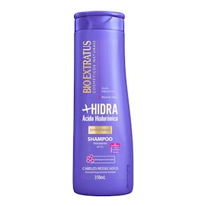 Shampoo Bio Extratus +Hidra Acido Hialurônico Preenchedor Cabelos Ressecados 350ml
