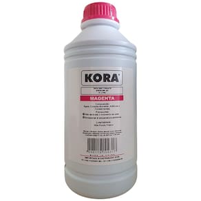Litro de Tinta Kora Epson Universal Corante M Magento Compativel Com Epson L3150 L3250 L355 L365 L375 L395