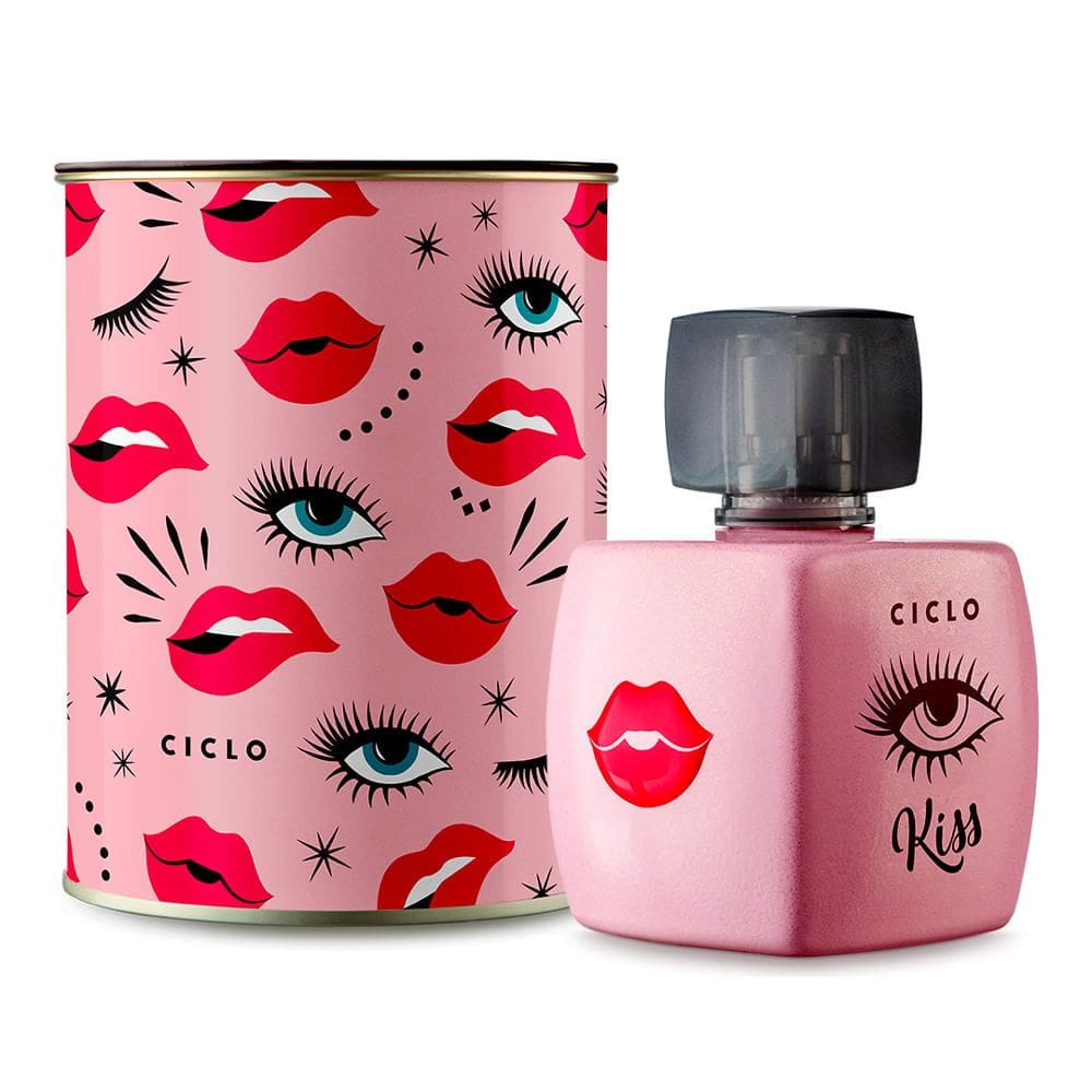 Deo Colônia Ciclo Kiss Lata 100ml
