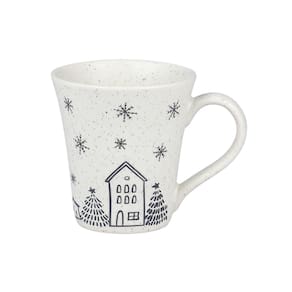 Caneca Em Cerâmica Unni Vilarejo De Natal 330ml Oxford