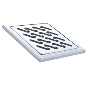 Ralo 10x10 Aço Inox Banheiro Lavabo Anti Odor Anti Inseto Higienico Seguro Resistente Anti Corrosao Jardim Quintal