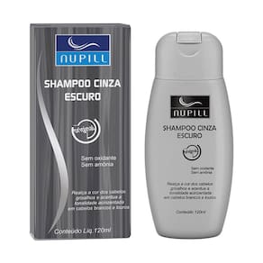 Shampoo Nupill Cinza Escuro 120ml
