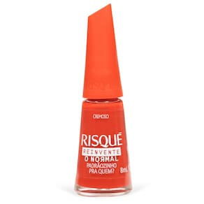 Esmalte Risqué Vermelho Cremoso Padrãozinho pra Quem? 8ml