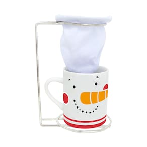 Caneca De Porcelana com Coador Cake - Natal Mágico