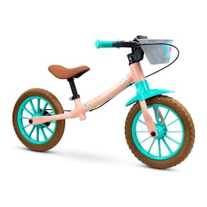 Bicicleta Equilíbrio Balance Sem Pedal Aro 12 Love Nathor