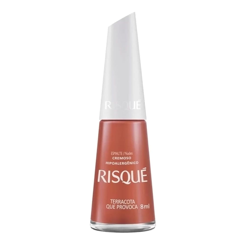Esmalte Risqué Cor Terracota que Provoca com 8ml