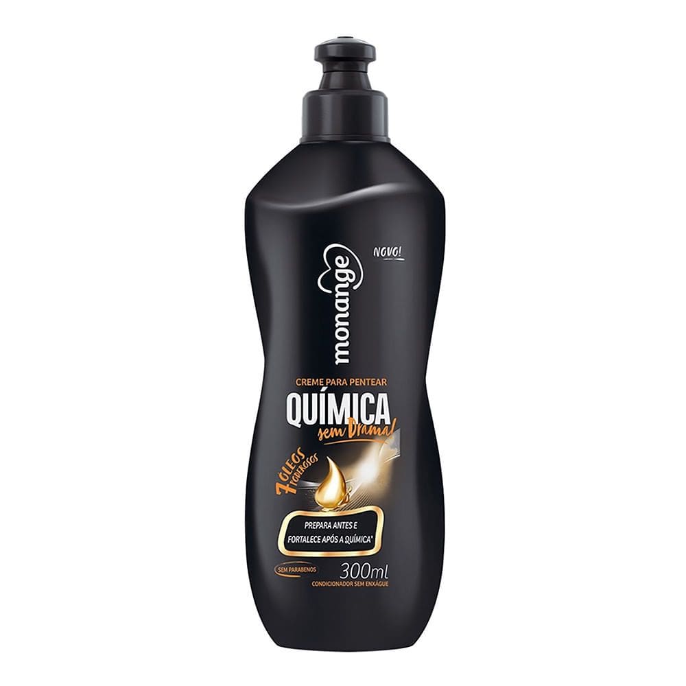 Creme de Pentear Monange Química Sem Drama 300ml